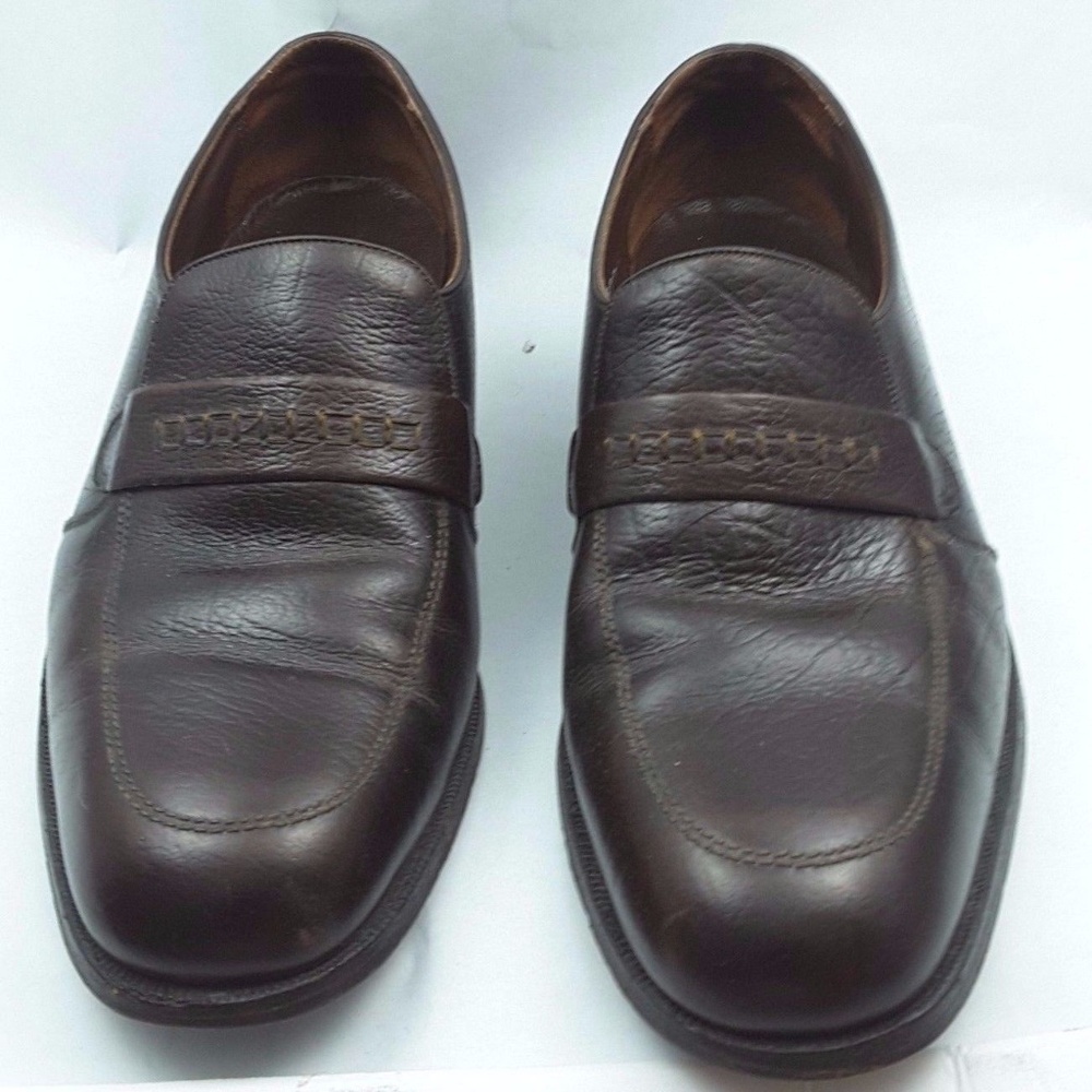 Cordovan Leather Dark Brown Loafer Great Shape!